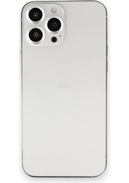 iPhone 14 Pro Kamera Lens Koruyucu - Gümüş