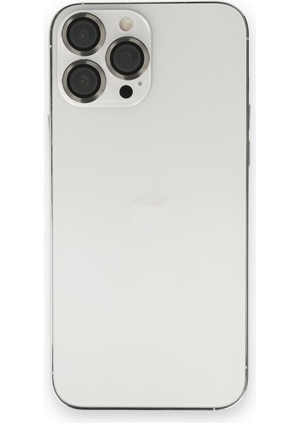 iPhone 13 Pro Max Kamera Lens Koruyucu - Gri
