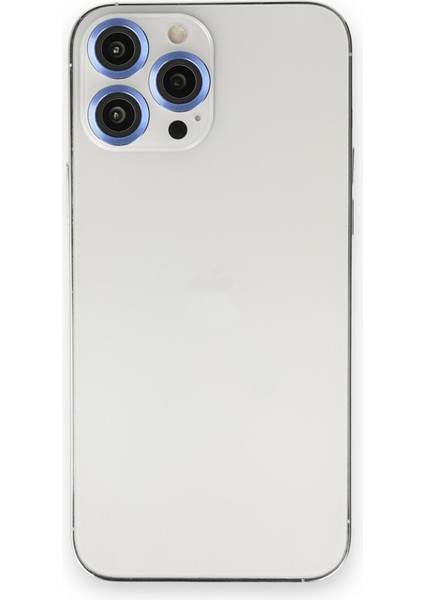 iPhone 14 Pro Max Kamera Safir Lens Koruyucu - Mavi
