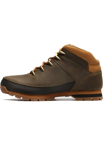 Mid Lace Up Boot Erkek Trekking Bot ve Ayakkabısı TB0A61SD3271 Kahverengi