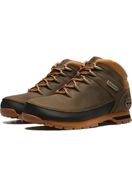 Mid Lace Up Boot Erkek Trekking Bot ve Ayakkabısı TB0A61SD3271 Kahverengi