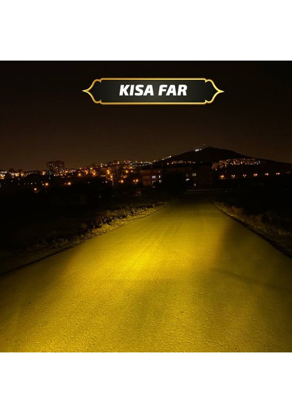 Hyundai Accent Era Mercek LED Xenon Uzun - Kısa Çift Renk Şimşek Etkili