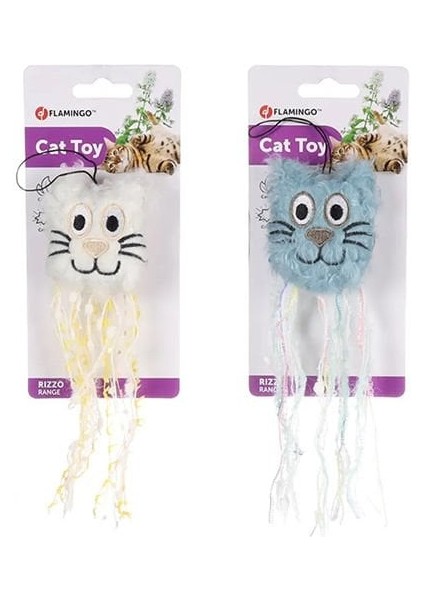 Rizzo Kedi Şeklinde Peluş Kedi Oyuncağı 21 cm