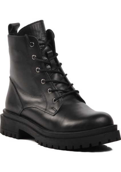 22900 Siyah Hakiki Deri Kadın Bot modelleri