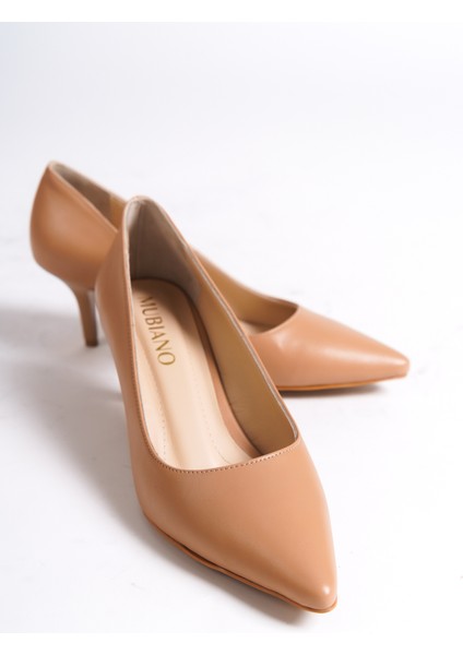 Mbhrnd976-N Kadın Ince 6 Cm Topuklu Nude Stiletto & Topuklu Ayakkabı fırsatları