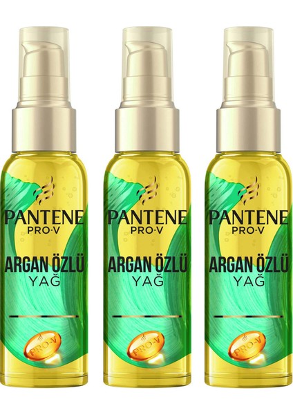 Doğal Sentez Saç Bakım Serumu Argan Yağlı Elixir 100 ml x 3