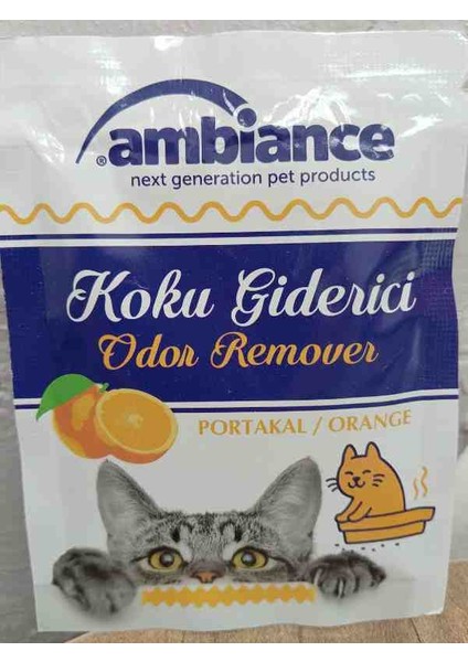 Kedi Tuvaleti Için Kökü Giderici Portakal Kokulu 25G