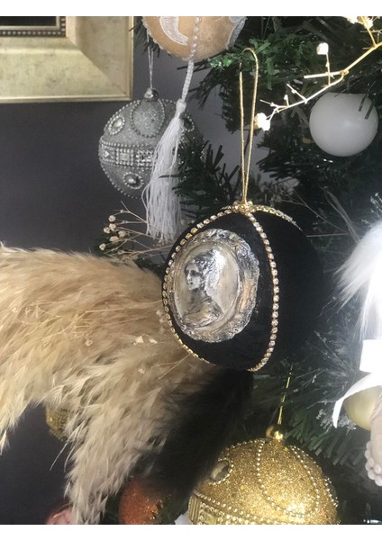 Yılbaşı Çam Ağacı Topu 034 Dörtlü Kutu