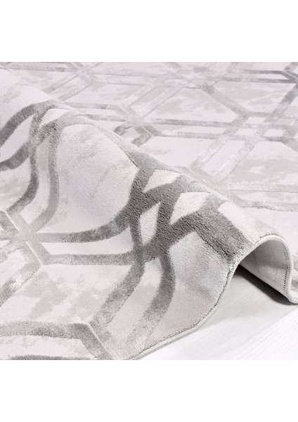 Gri Modern Salon Halısı modelleri