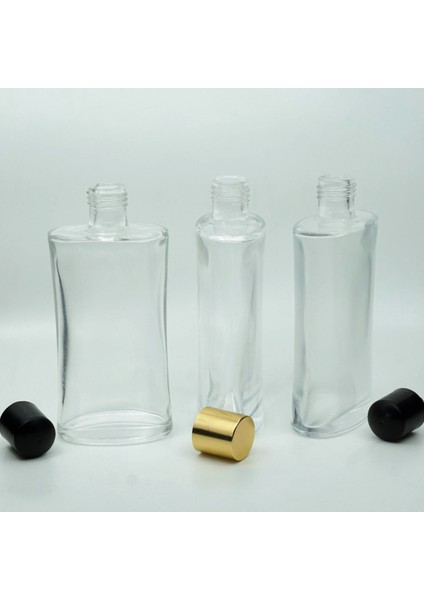Boş Kolonya Şişesi 160 ml (5 Adet) Şeffaf Boş Şişe