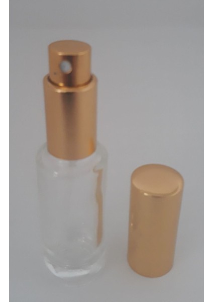 Parfüm Şişesi 12 ml (5 Adet) Metal Valf ve Kapak Model