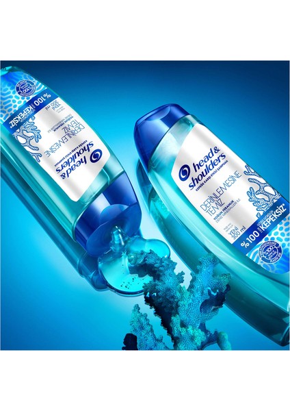 Head & Shoulders Derinlemesine Temiz Şampuan Saç Derisi Detoksu 300 ml x 3