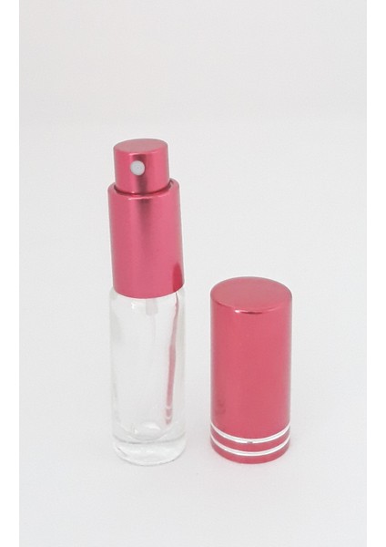 Boş Parfüm Şişesi 5 ml (5 Adet) Metal Sprey ve Kapak Boş