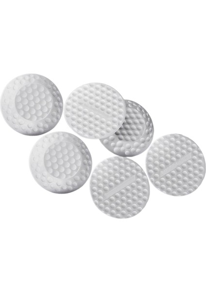Golf Alıştırma Topları Uygulama Uygulaması Kauçuk Düz Golf Topları Golf Aksesuarları 6 Adet (Yurt Dışından) indirimleri