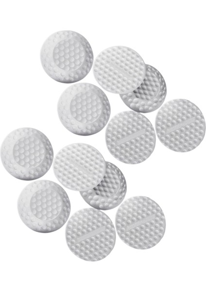 Golf Uygulama Topları Uygulama Kauçuk Düz Golf Topları Golf Aksesuarları 12 Adet (Yurt Dışından)