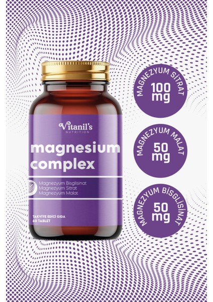 Magnesium Complex 60 Tablet modelleri