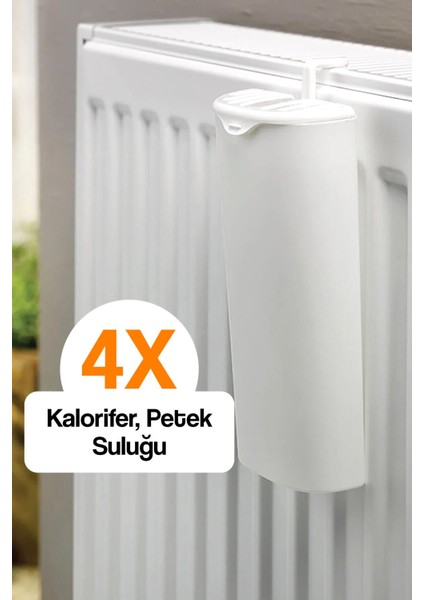 4'lü Askı Kancalı Kalorifer Suluğu Hava Nemlendirici Petek Suluğu