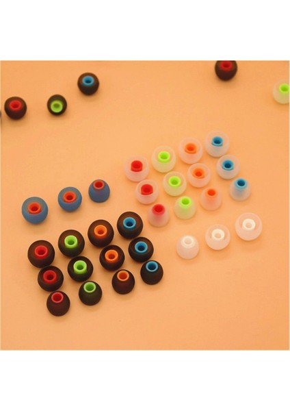 6 Çift 3,8 mm Yumuşak Silikon Kulak Ucu (Yurt Dışından)