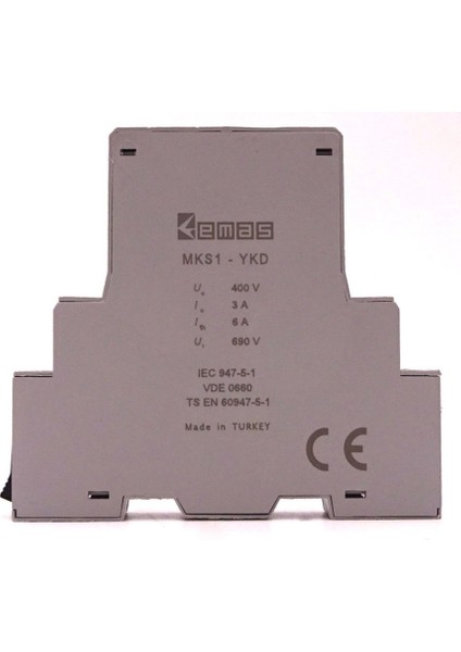 MKS1-YKD01 Mks1 Yardımcı Kontağı Stop Start Tarafı