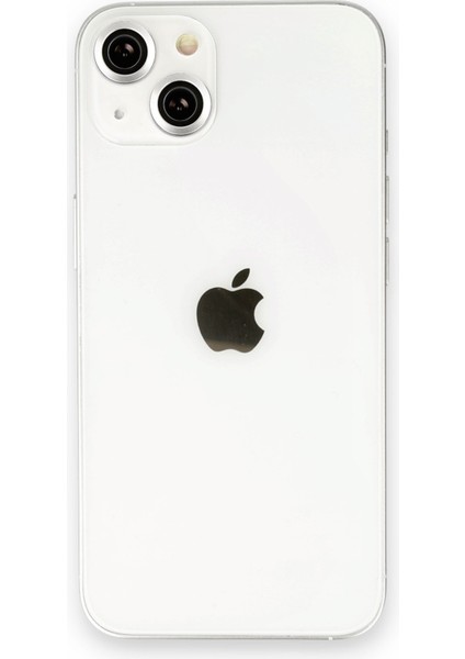 iPhone 13 Mini Kamera Safir Lens Koruyucu - Gümüş