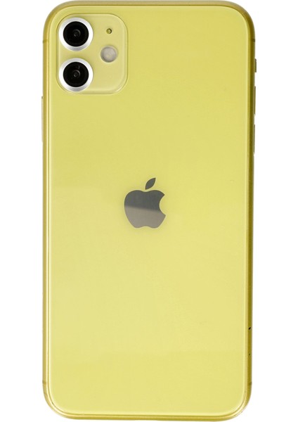 iPhone 11 Kamera Safir Lens Koruyucu - Gümüş