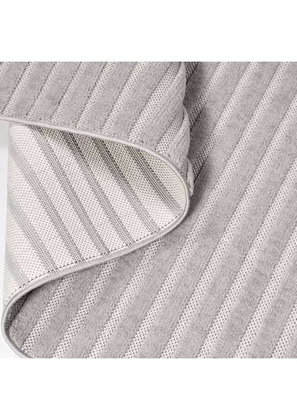 Gri Bukle Modern Halı
