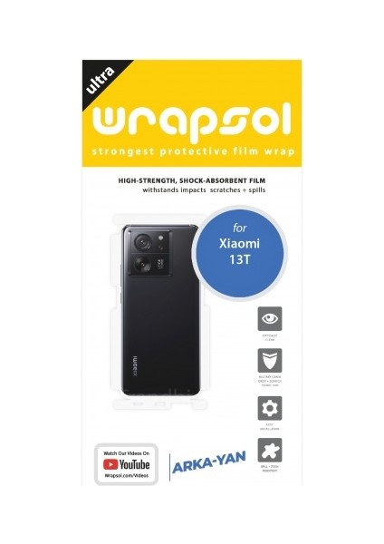 Xiaomi 13T Arka ve Yan Koruyucu Poliüretan Film fiyatları