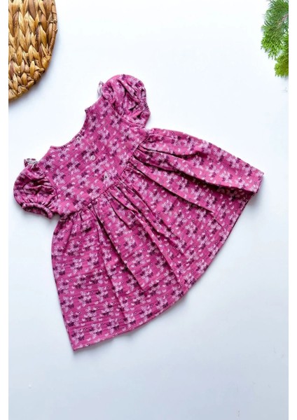 Kız Bebek Çocuk Yazlık Elbise Kısa Kollu Elbklb fiyatları