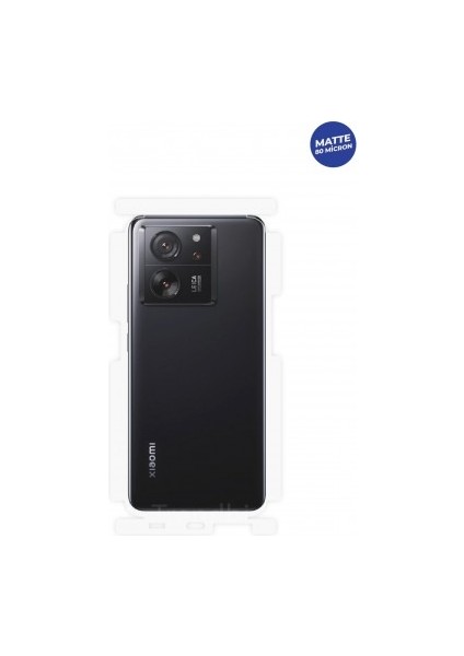 Xiaomi 13T Mat Arka ve Yan Koruyucu Tpu Film