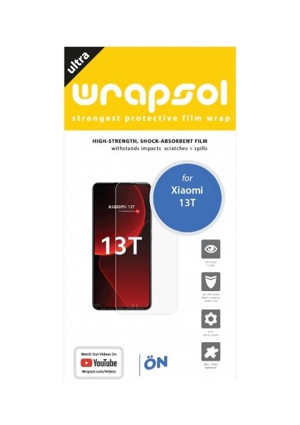 Xiaomi 13T Ekran Koruyucu Poliüretan Film fiyatları