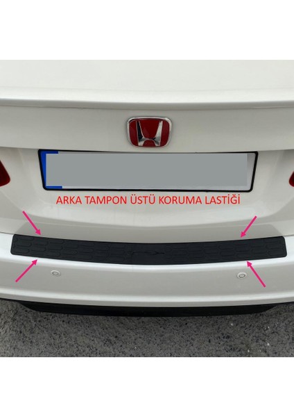 ARAÇ ARKA TAMPON KORUMA PLASTİĞİ 91 CM X 8 CM