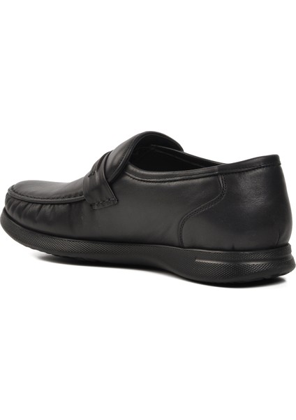 4048 Siyah Hakiki Deri Erkek Günlük Ayakkabı fırsatları