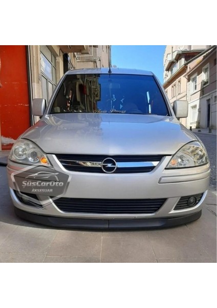Opel Combo C 2002–2012 Uyumlu Üniversal Astra H Lip Esnek Ön Lip 2 Parça Tampon Altı Dil Karlık Ön Ek