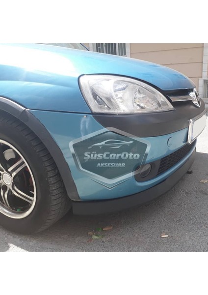 Opel Combo C 2002–2012 Uyumlu Üniversal Astra H Lip Esnek Ön Lip 2 Parça Tampon Altı Dil Karlık Ön Ek