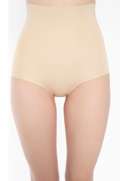 Underwomen Kadın Ten Rengi Iz Yapmayan Lazer Kesim Toparlayıcı Yüksek Bel Slip Korse Ten modelleri