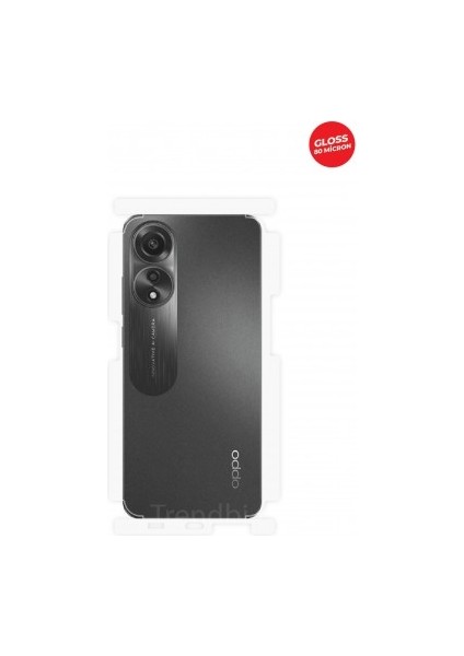 Oppo A78 4g Arka ve Yan Koruyucu Tpu Film