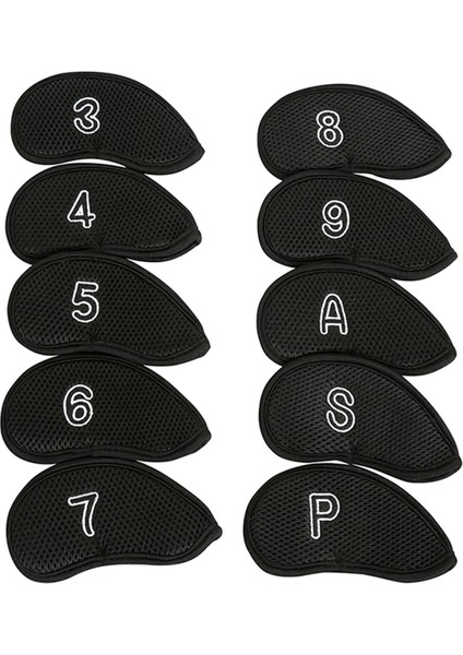 10 Adet/paket Meshy Golf Demir Kafa Kapakları Çoğu Markaya Uygun Golf Kulübü Koruyucuları (Yurt Dışından) fiyatları
