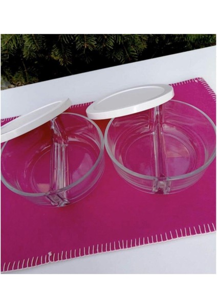 Polar Iki Bölmeli Saklama Kabı - 4 Adet fırsatları