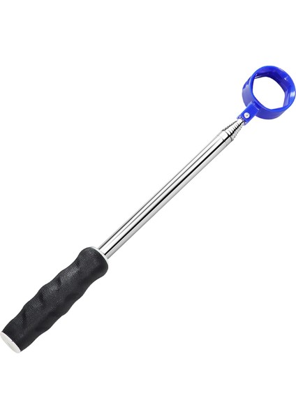 Golf Topu Retriever Kapmak Pençe Aracı Kilitleme Kaşık Topu Toplama Aracı 9ft Mavi (Yurt Dışından)
