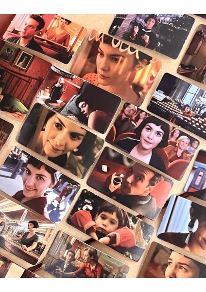 Amelie Filmi Kutu Sticker / Bullet Journal / Defter Süsleme/ Çıkartma / Scrapbook/ Retro
