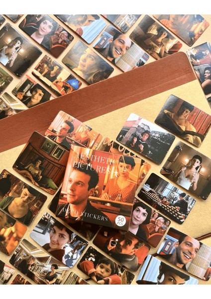 Amelie Filmi Kutu Sticker / Bullet Journal / Defter Süsleme/ Çıkartma / Scrapbook/ Retro