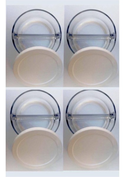 Polar Iki Bölmeli Saklama Kabı - 4 Adet