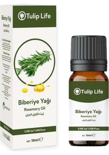 %100 Saf Biberiye Uçucu Yağı %100 Pure Rosemary Essential Oil 10 ml