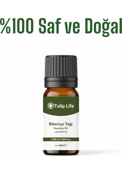 %100 Saf Biberiye Uçucu Yağı %100 Pure Rosemary Essential Oil 10 ml