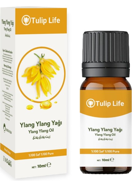 %100 Saf Ylang Ylang Uçucu Yağı %100 Pure Ylang Ylang Essential Oil 10 ml