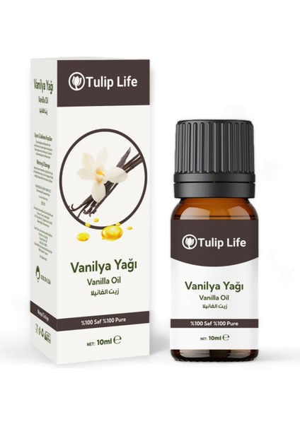 %100 Saf Vanilya Uçucu Yağı %100 Pure Vanilla Essential Oil 10 ml