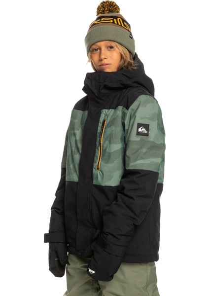 Quıksılver Mıssıon Prınted Block Çocuk Snowboard Montu fiyatları