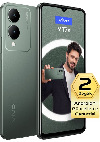 Y17S 128 GB 6 GB Ram (Vivo Türkiye Garantili) Koyu Yeşil