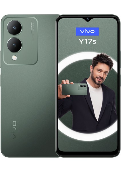 Y17S 128 GB 6 GB Ram (Vivo Türkiye Garantili) Koyu Yeşil