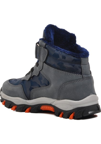 Leo-F Lacivert Içi Kürklü Çocuk Outdoor Bot fırsatları